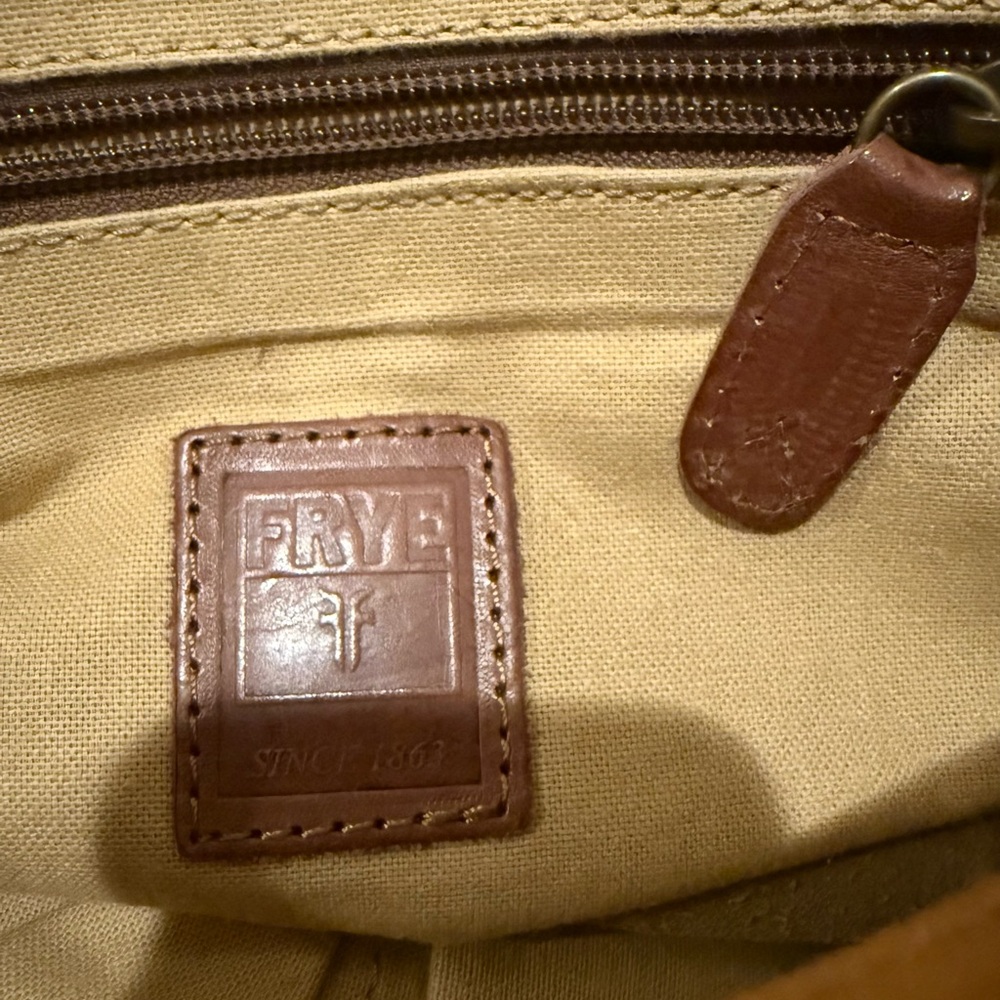 Women’s Frye Woven Leather Crossbody Messenger Multi-Color Western Tassel Bag - Picture 4 of 13